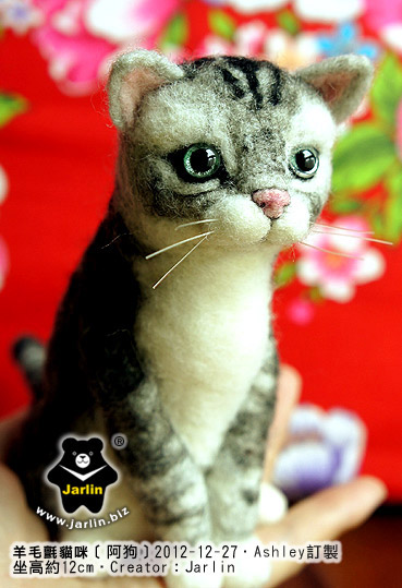 felt cat_羊毛氈貓咪x2_10