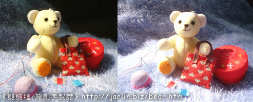 20030222_縫袋子的熊熊