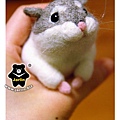 羊毛氈_小倉鼠綿綿03_felt hamster