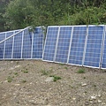 金屬山屋太陽能板