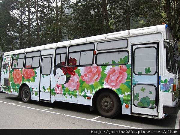 超花俏的遊園車