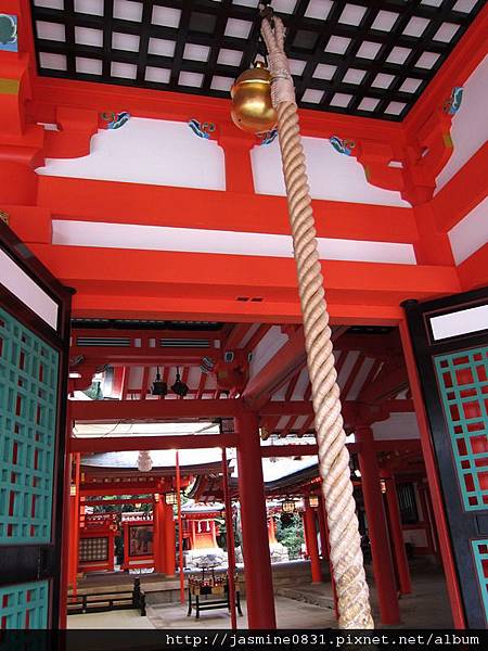 生田神社的大鈴