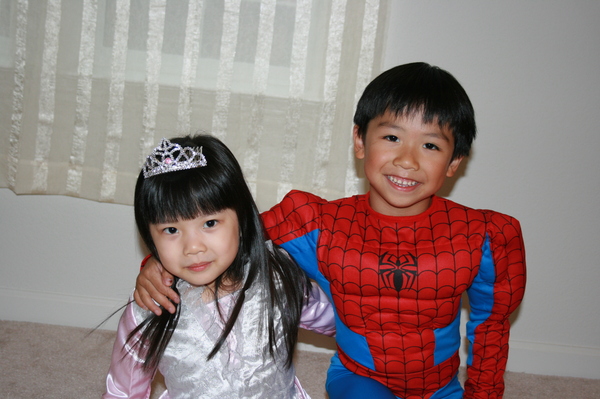 Spiderman and Princess