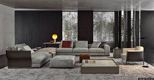 沙發款式欣賞 ￨ Minotti | West 沙發