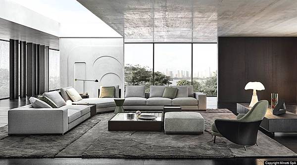 沙發款式欣賞 ￨ Minotti | West 沙發