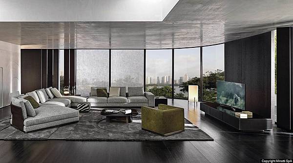 沙發款式欣賞 ￨ Minotti | West 沙發