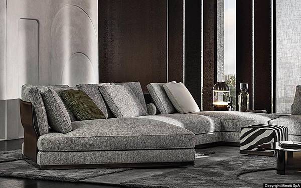 沙發款式欣賞 ￨ Minotti | West 沙發