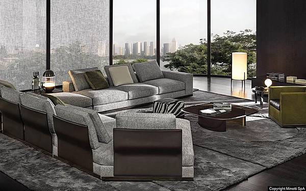 沙發款式欣賞 ￨ Minotti | West 沙發