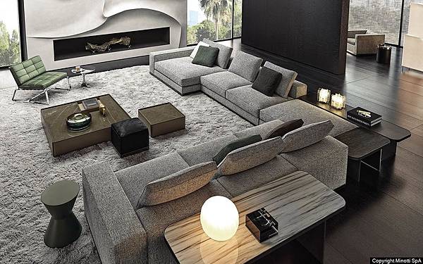 沙發款式欣賞 ￨ Minotti | West 沙發