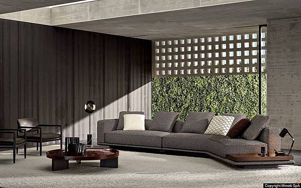 家具品牌推薦欣賞 %count(title) 品牌介紹 / Minotti 沙發欣賞