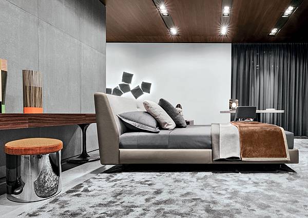 床架款式欣賞| Minotti  | Spencer 床架