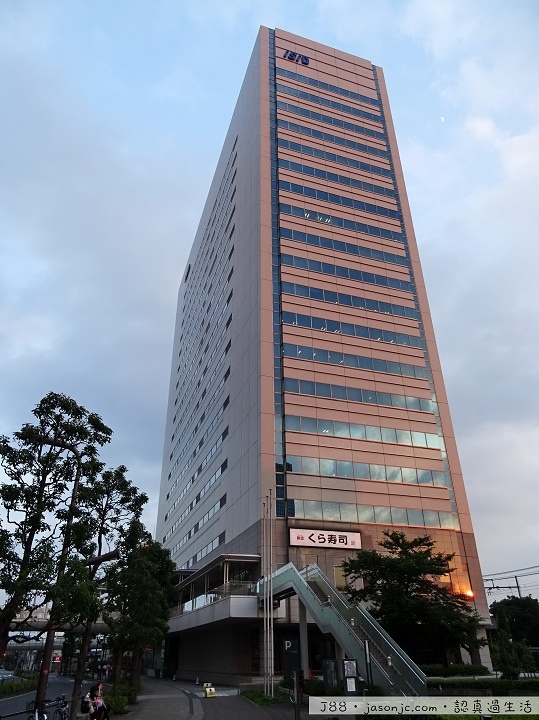 從品川車站港南口經品川Grand Commons、品川Intercity到無添迴轉壽司(無添くら寿司) 從品川車站港南口經品川Grand Commons、品川Intercity到無添迴轉壽司(無添くら寿司)