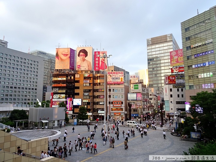 從品川車站港南口經品川Grand Commons、品川Intercity到無添迴轉壽司(無添くら寿司) 從品川車站港南口經品川Grand Commons、品川Intercity到無添迴轉壽司(無添くら寿司)