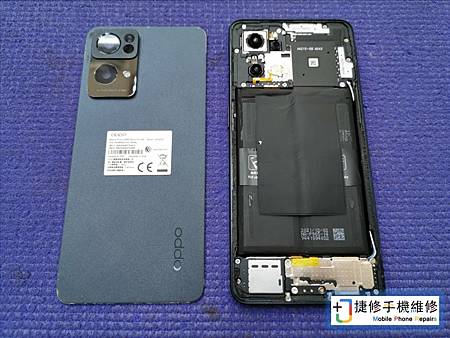 OPPO Reno7 Pro電池更換維修
