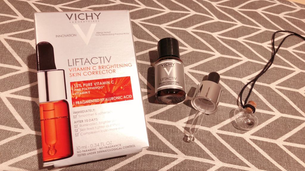 VICHY薇姿15%維他命C超導安瓶,安瓶推薦,維他命C,加強提亮