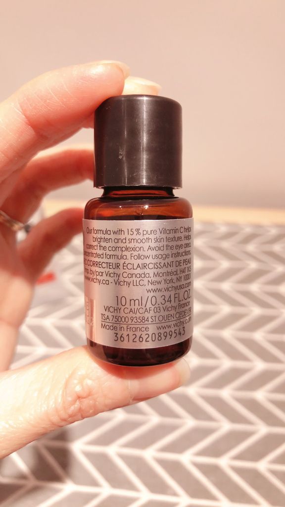 VICHY薇姿15%維他命C超導安瓶,安瓶推薦,維他命C,加強提亮