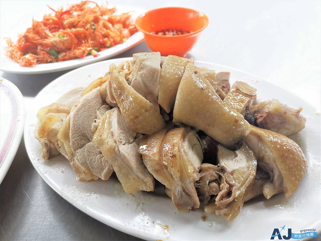 [食記] 萬里 安安土雞城 白斬放山雞、炒野菜 