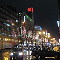 札幌街頭夜景