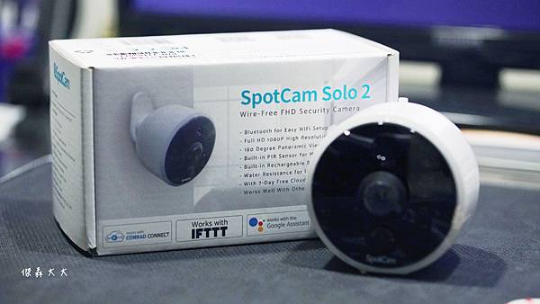 【開箱實測】Spotcam solo2 號稱半年不用插電的全