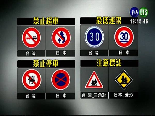 台灣日本警告標誌