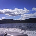 Lake Taupo 有便船搭真好