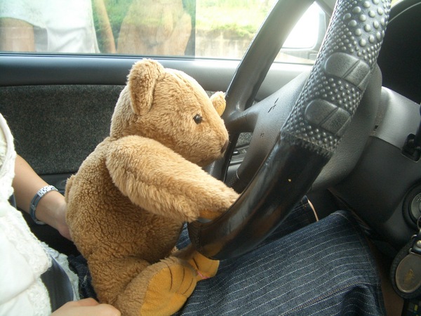 熊熊開車