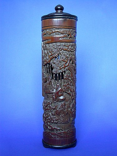 2C-10竹雕香筒收藏@ 老莊的敝帚-中國骨董文物專業收藏部落格:: 痞客邦::