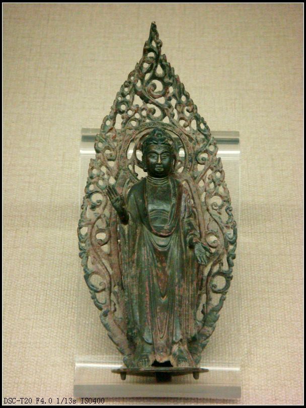 唐代（西元618-907年）銅佛像-1976年西安市新城區出土，西安博物院藏2.jpg