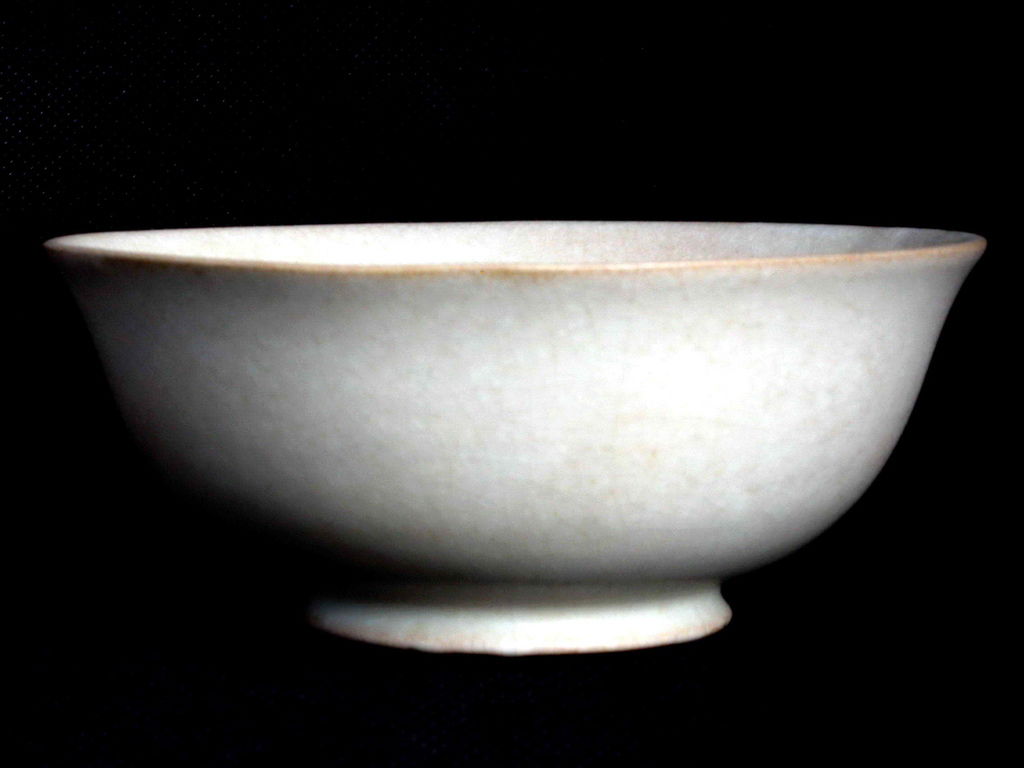 宋汝窯月牙白釉提梁壺 急須 工芸品 美術品 置物（仿宋汝窑- Top