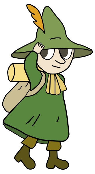 Moomin Snufkin-1