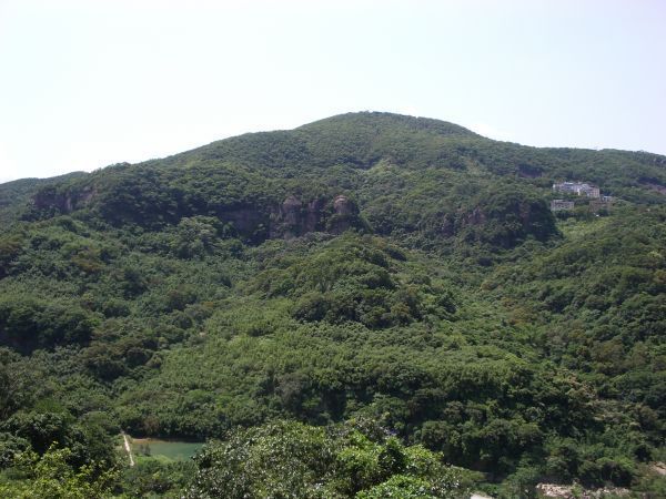 遠眺大崙頭山