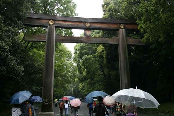 明治神宮招牌大鳥居