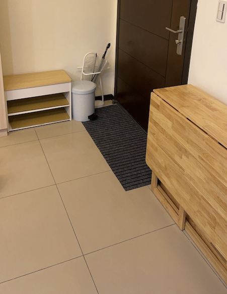 [開箱折疊收納餐桌] RICHOME實木收納餐桌椅組,折疊