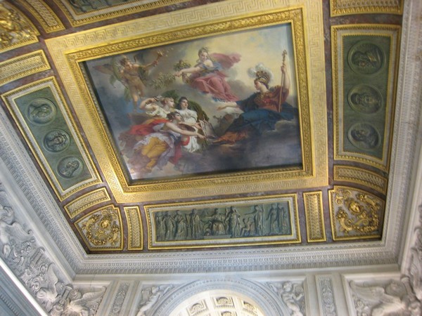 羅浮宮的天花板