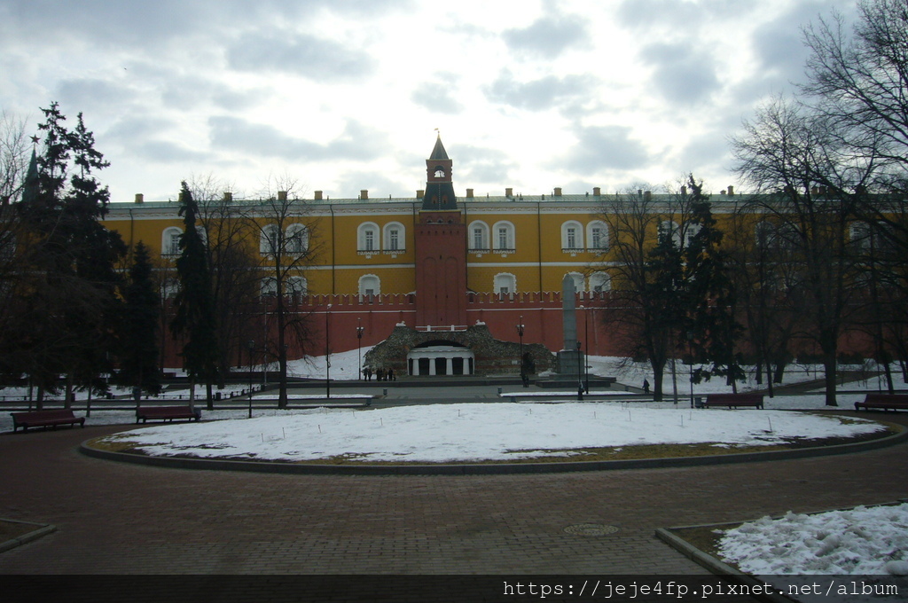 20110328 (9) 克里姆林宮--Senatskaya Bashnya塔楼 %26; 列寧墓.JPG