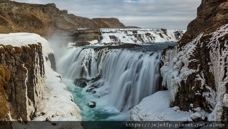 43899B 古佛斯瀑布(黃金瀑布; Gullfoss)的上下層.jpg