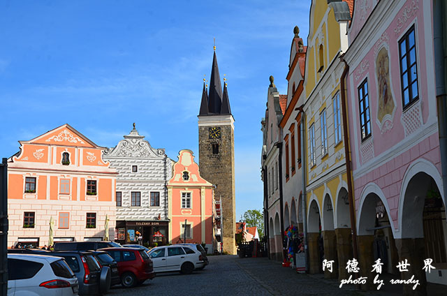 【捷克•Telč】泰爾奇　繽紛可愛的世界遺產小鎮