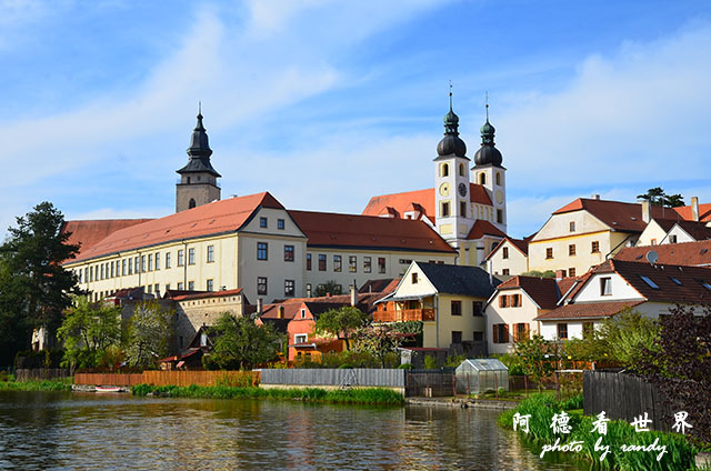 【捷克•Telč】泰爾奇　繽紛可愛的世界遺產小鎮