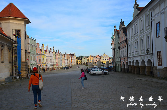 【捷克•Telč】泰爾奇　繽紛可愛的世界遺產小鎮