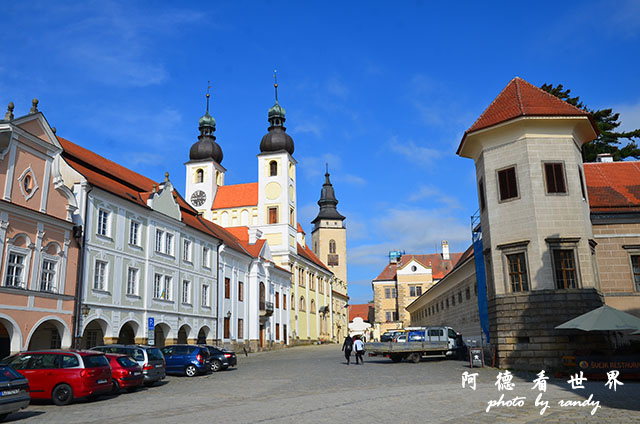 【捷克•Telč】泰爾奇　繽紛可愛的世界遺產小鎮