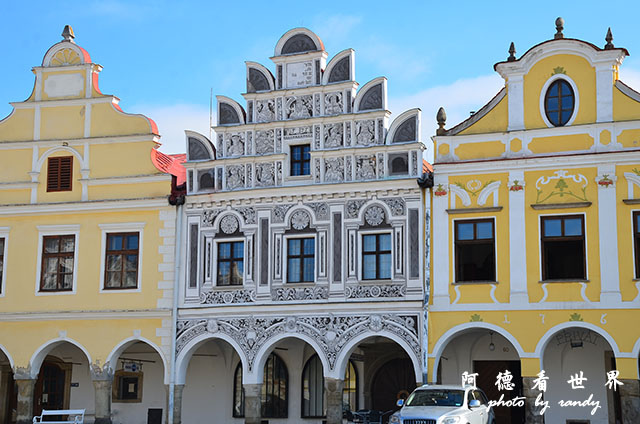 【捷克•Telč】泰爾奇　繽紛可愛的世界遺產小鎮