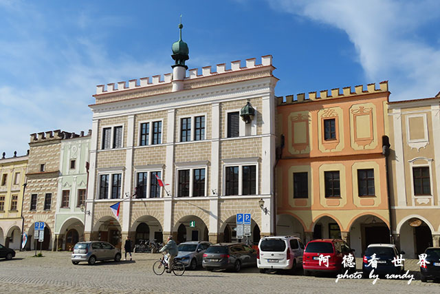 【捷克•Telč】泰爾奇　繽紛可愛的世界遺產小鎮