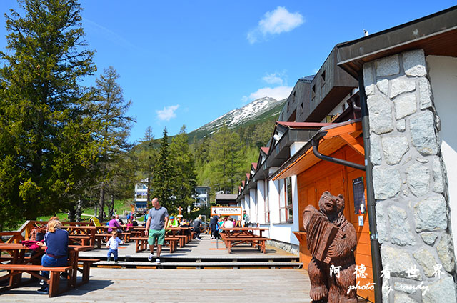 【斯洛伐克•Vysoké Tatry】上塔特拉山鎮　搭乘地面