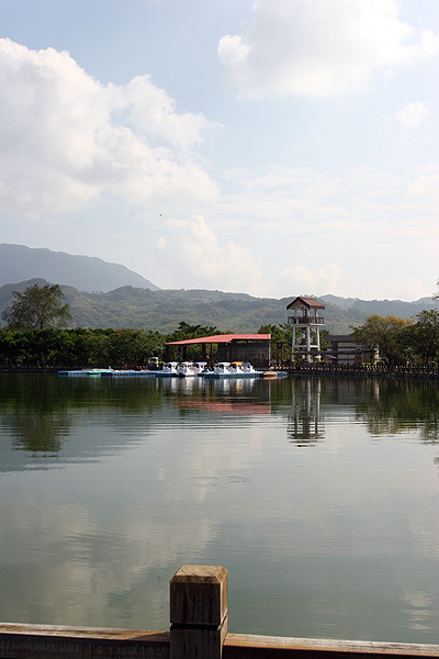 關山親水公園一角