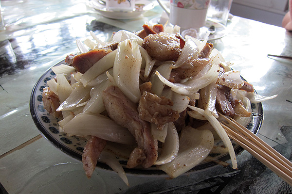 炒山豬肉 炒山豬肉
