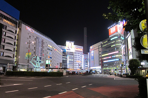 池袋街景夜拍