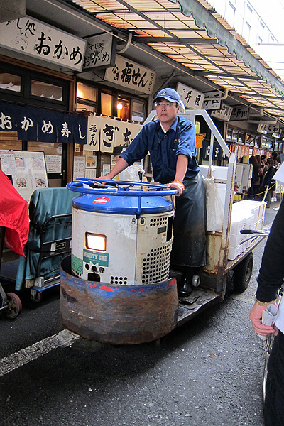 築地市場特殊交通車