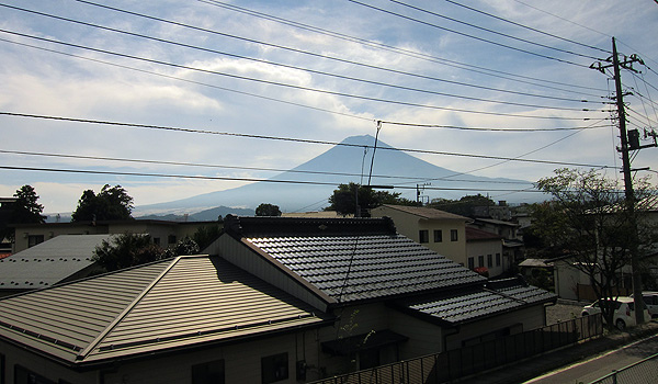 看到富士山囉~ 看到富士山囉~