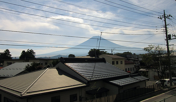 看到富士山囉~