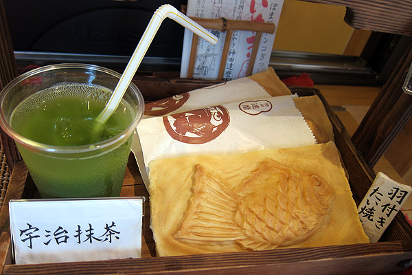 宇治抹茶+魚燒 宇治抹茶+魚燒